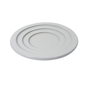 Light Prestige Alune LP-3009/1C WH round Таванен светилник 1x50W/LED 3000K|4000K|6000K 5968lm IP20