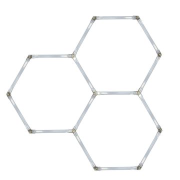 Light Prestige Geometric LP-0209/3C 4K Таванен светилник 15x4W/LED 4000K IP44