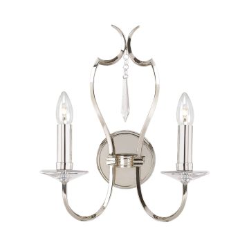 Elstead Lighting PIMLICO PM2-PN Светильник за стена 2x60W/E14