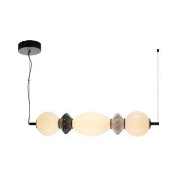 Italux Balos PND-94921-3A-BK Висяща лампа 1x14W/LED 3000K 1600lm IP20