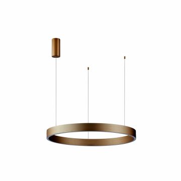 Italux Brasco PND-56215-060RPP-GD-3KS4K-TRDIMM Висяща лампа 1x40W/LED 3000K|4000K 3100lm IP20