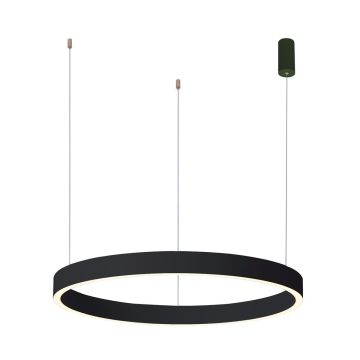 Italux Brasco PND-56215-080RPP-BK-3KS4K-TRDIMM Висяща лампа 1x60W/LED 3000K|4000K 4500lm IP20