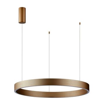 Italux Brasco PND-56215-080RPP-GD-3KS4K-TRDIMM Висяща лампа 1x60W/LED 3000K|4000K 4500lm IP20