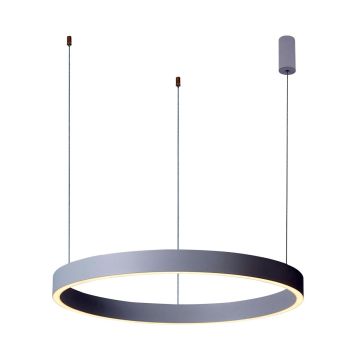 Italux Brasco PND-56215-080RPP-WH-3KS4K-TRDIMM Висяща лампа 1x60W/LED 3000K|4000K 4500lm IP20