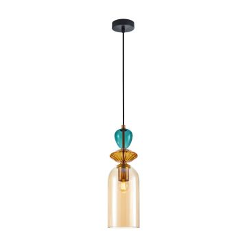 Italux Busco PND-30263-1C-BRO-AMB Висяща лампа 1x40W/E27 IP20