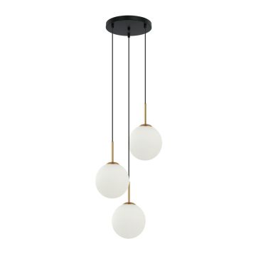 Italux Deore PND-5578-3S-BRO-BK Висяща лампа 3x40W/E27 IP20