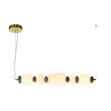 Italux Evans PND-94981-5A-GD Висяща лампа 1x26W/LED 3000K 2960lm IP20