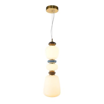 Italux Evans PND-94981V-3A-GD Висяща лампа 1x19W/LED 3000K 2200lm IP20