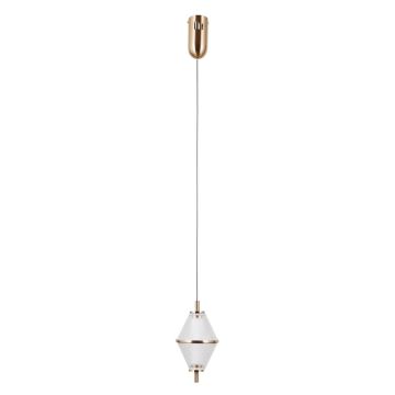 Italux Fuente PND-34395-1-HBR Висяща лампа 1x5W/LED 3000K 422lm IP20