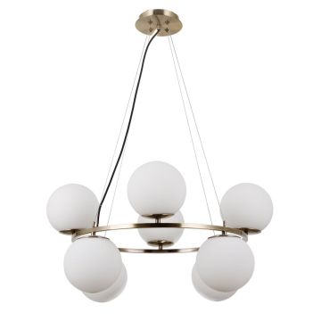 Italux LAROSA PND-33453-4-4-ABR Висяща лампа 8x5W/E27 IP20