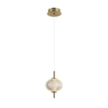 Italux Lazie PND-29038-1-GD Висяща лампа 1x5W/LED 3000K 500lm IP20