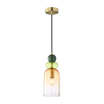 Italux Manso PND-37462C-MC-GD Висяща лампа 1x40W/E14 IP20