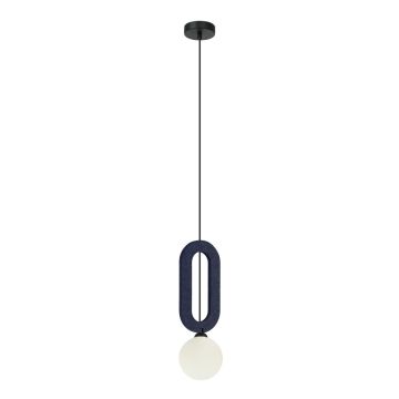 Italux Masso PND-59839-1-BLU Висяща лампа 1x25W/G9 IP20