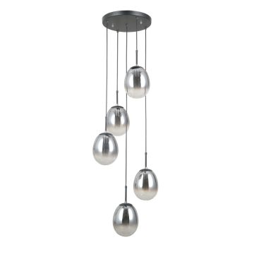 Italux Meolo PND-40825-5-BK Висяща лампа 5x40W/E14 IP20