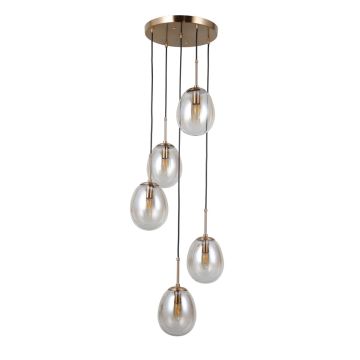 Italux Meolo PND-40825-5-GD Висяща лампа 5x40W/E14 IP20