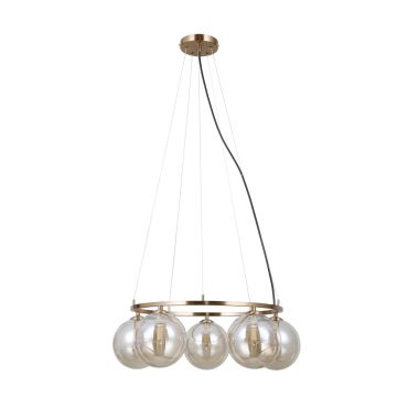 Italux Molite PND-1098-5R-HB Висяща лампа 5x5W/G9 IP20