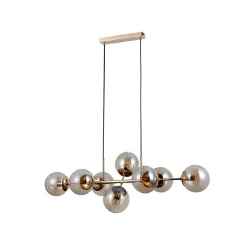 Italux Molite PND-1098-8-GD Висяща лампа 8x5W/E14 IP20