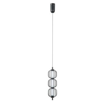 Italux Pedro PND-34405-3V-BK Висяща лампа 3x12W/LED 3000K 764lm IP20