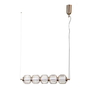 Italux Pedro PND-34405-5-HBR Висяща лампа 5x20W/LED 3000K 793lm IP20