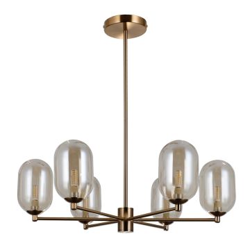Italux PERANO PND-4215-6-HBR Висяща лампа 6x5W/G9 IP20