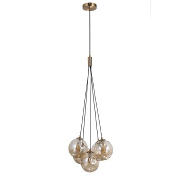 Italux PERLOS PND-54456-5-HB-AMB Висяща лампа 5x5W/G9 IP20