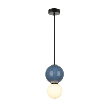 Italux Pieve PND-95221-1S-BLU Висяща лампа 1x5W/LED 3000K 468lm IP20