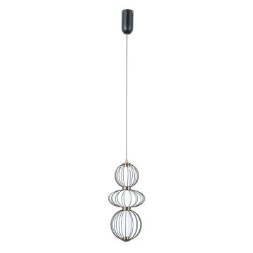 Italux Rabel PND-344221-3V-BK Висяща лампа 3x10W/LED 3000K 713lm IP20