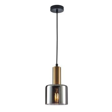 Italux SANTIA PND-65342-1-BRO+SG Висяща лампа 1x40W/E27 IP20