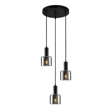Italux SANTIA PND-65342-3A-BK+SG Висяща лампа 3x40W/E27 IP20
