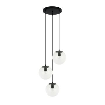 Italux Sarpo PND-58867-3S-BK Висяща лампа 3x40W/E27 IP20