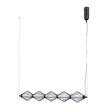 Italux Sevil PND-34403-5-BK Висяща лампа 5x25W/LED 3000K 1288lm IP20