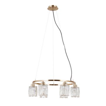 Italux Simona PND-40814-6-HBR Висяща лампа 6x40W/E14 IP20