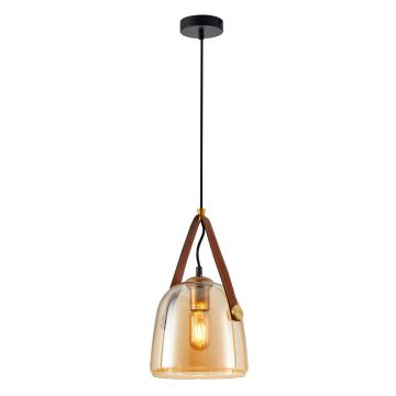 Italux Solta PND-24342-1-BK-AMB Висяща лампа 1x40W/E27 IP20