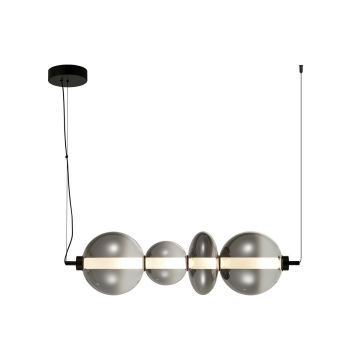 Italux Sonte PND-24352-36W-BK-SG Висяща лампа 1x36W/LED 3000K 4425lm IP20