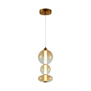 Italux Sonte PND-24352V-24W-AB-AMB Висяща лампа 1x24W/LED 3000K 2686lm IP20