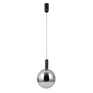 Italux Strela PND-34378-1L-BK Висяща лампа 1x5W/LED 3000K 455lm IP20