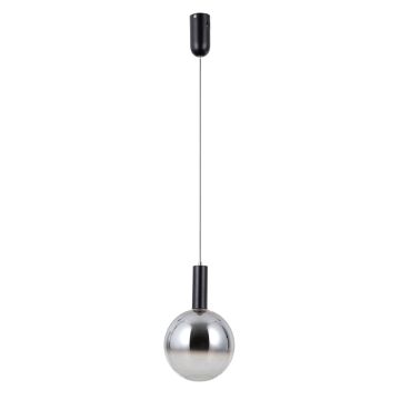 Italux Strela PND-34378-1M-BK Висяща лампа 1x5W/LED 3000K 457lm IP20