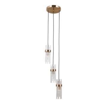 Italux Taraso PND-40760-3-HBR Висяща лампа 3x40W/E14 IP20