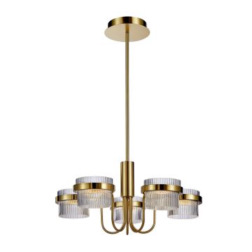 Italux Tiara PND-77362-5-40W-GD Люстра 5x40W/LED 3000K 4405lm IP20