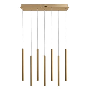 Italux Valdes PND-22302-7-GD Висяща лампа 7x35W/LED 3000K|4000K|6000K 1300lm IP20