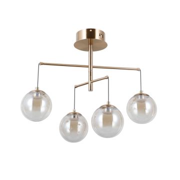 Italux Velada PND-34381-4-HBR Таванна лампа 4x20W/LED 3000K 1810lm IP20