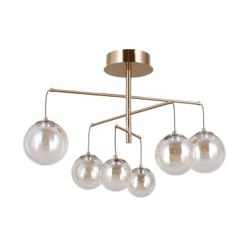 Italux Velada PND-34381-6-HBR Таванна лампа 6x30W/LED 3000K 2010lm IP20