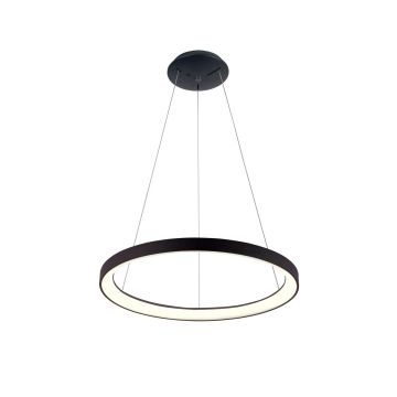 Italux Vico PND-53675-058RPC-BK-3KS4K-TRDIMM Висяща лампа 1x48W/LED 3000K|4000K 4000lm IP20