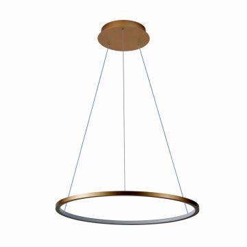 Italux Vinola PND-56135B-060RPC-GD-3KS4K-TRDIMM Висяща лампа 1x38W/LED 3000K|4000K 3040lm IP20