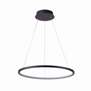 Italux Vinola PND-56135B-080RPC-BK-3KS4K-TRDIMM Висяща лампа 1x48W/LED 3000K|4000K 3840lm IP20