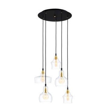 Kaspa LONGIS 5 10878505 Висяща лампа 5x25W/E27 IP20
