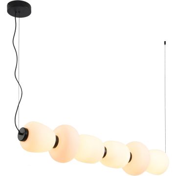 Step Into Design BRILLA ST-CP241210-6L BLACK WHITE Висяща лампа 1x69W/LED IP20