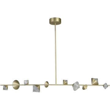 Step Into Design CONE ST-10307-130 gold Таванна лампа 3x33W/LED 3000K 2640lm IP20