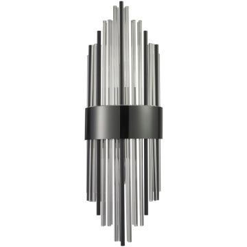 Step Into Design DRACO ST-88003W-M black Светильник за стена 2x20W/E14 IP20