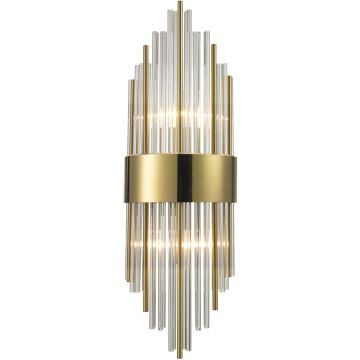 Step Into Design DRACO ST-88003W-S gold Светильник за стена 2x20W/E14 IP20
